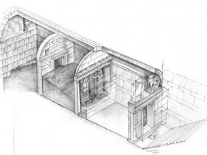 Amphipolis dig fully uncovers the pedestals of the Caryatids